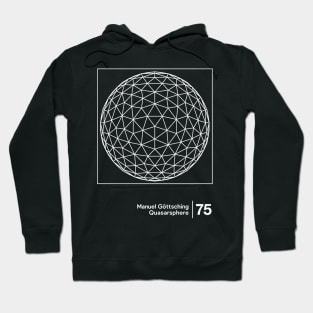 Manuel Göttsching / Original Minimalist Graphic Design Hoodie